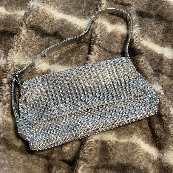 Rhinestone Shoulder Bag - Picture 1 of 3
